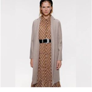 Zara Beige Long Coat